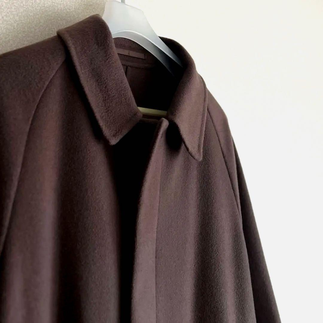 【現行タグ】ステンカラーコートXL ブラウン ビューティーアンドユース