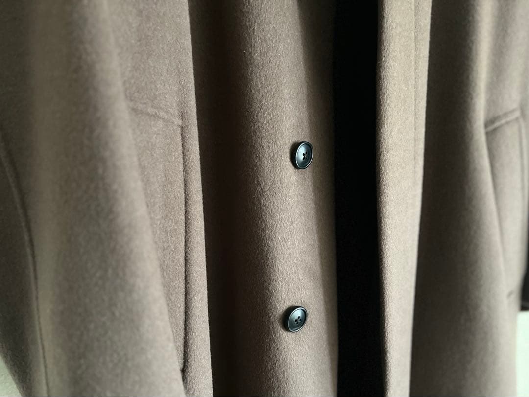 【現行タグ】ステンカラーコートXL ブラウン ビューティーアンドユース