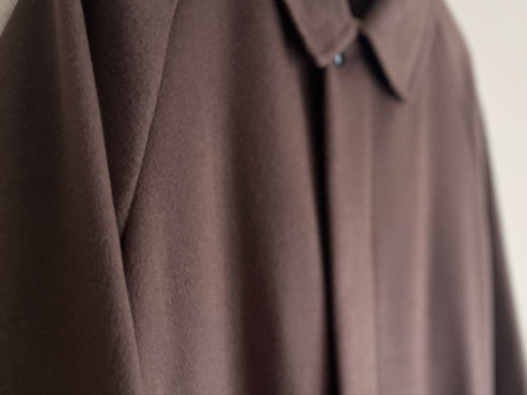 【現行タグ】ステンカラーコートXL ブラウン ビューティーアンドユース