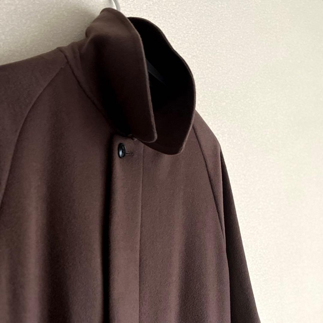 【現行タグ】ステンカラーコートXL ブラウン ビューティーアンドユース