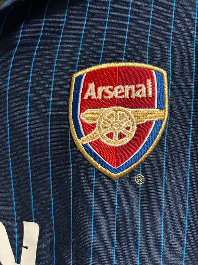 アーセナル　 09-10 長袖ユニフォーム 古着　ゲームシャツ　長袖