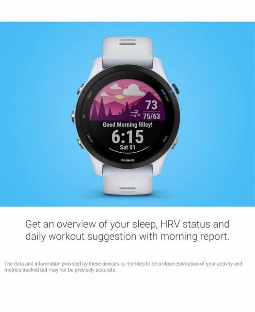 Garmin Forerunner 255 Music, GPS 海外版