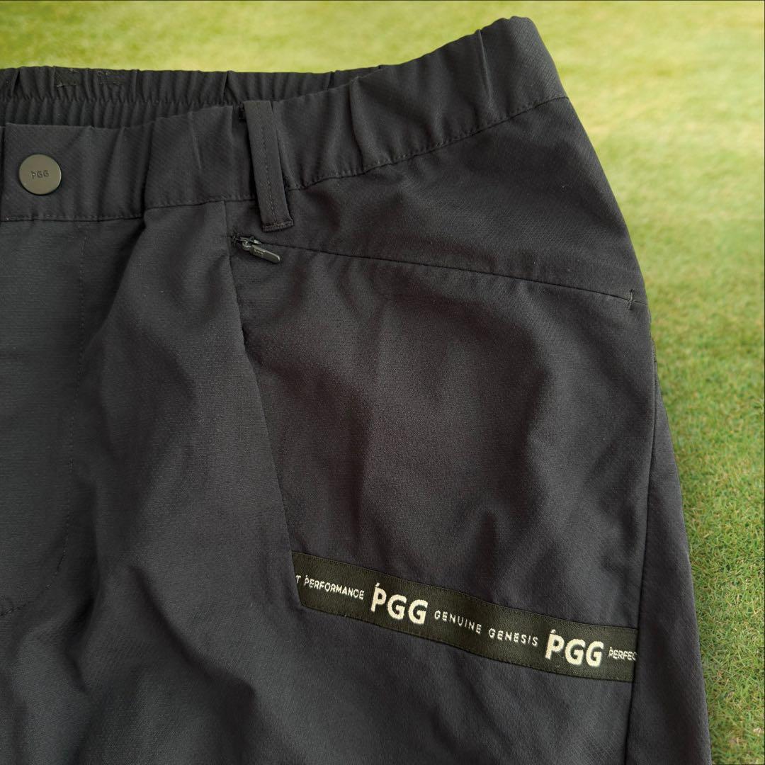 現行モデル　パーリーゲイツ　PGG パンツ XL〜XXL相当 紺 ジョガーパンツ