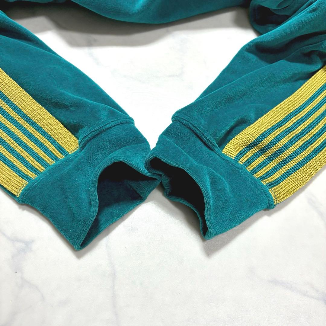 希少カラー✨Needles ベロア トラックジャケット グリーン L パピヨン