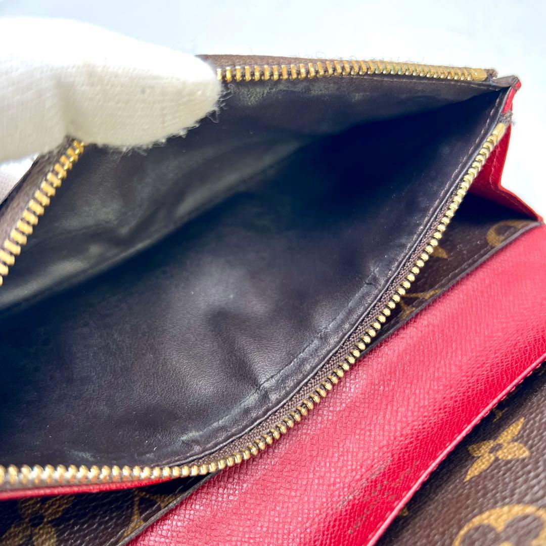 ルイヴィトン モノグラム ポルトフォイユ エミリー スリーズ M60136