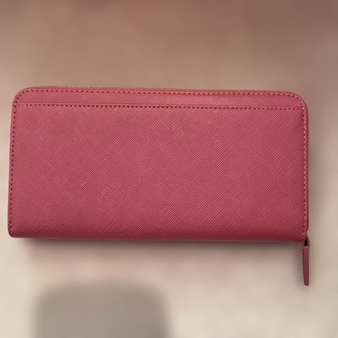 agnes.b ピンク 長財布 シンプルデザイン