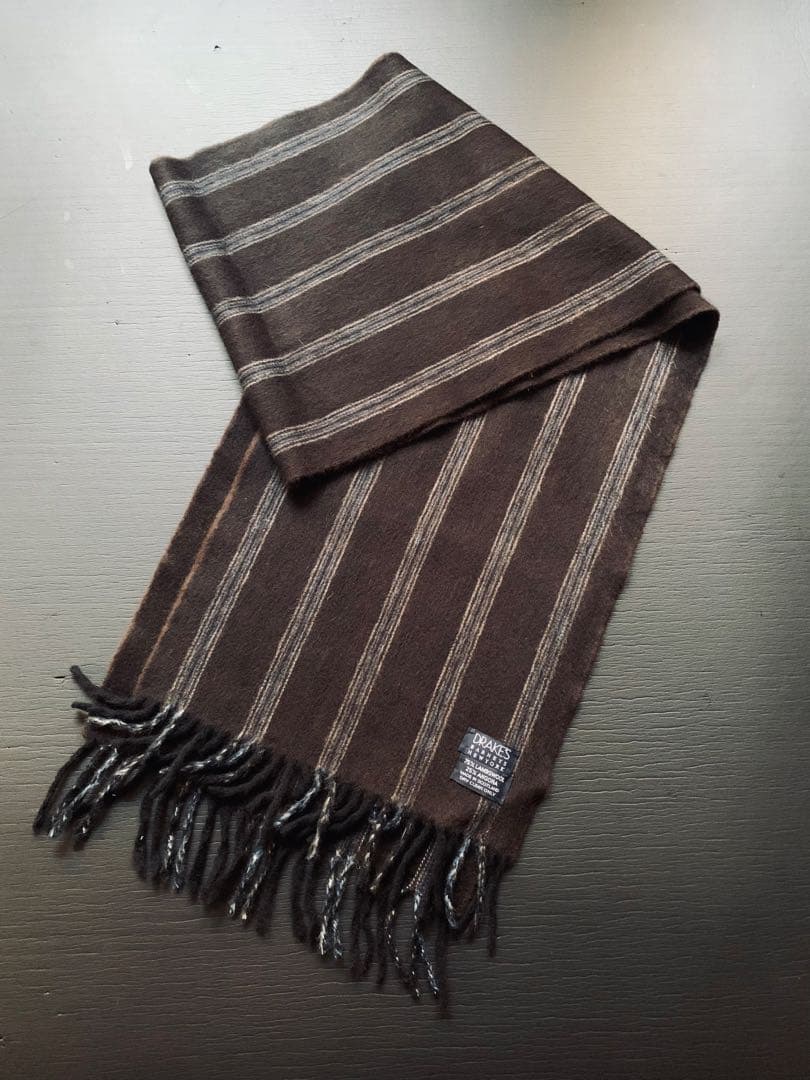 英国名店　CONNOLLY&DRAKES 粋な極上首巻きセット　¥10万程