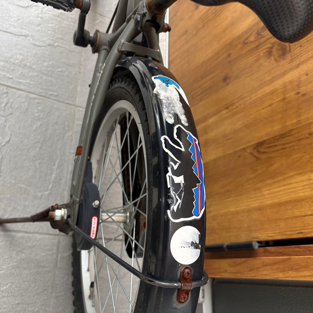 Jeep 子供 キッズ 自転車 前カゴ付き カーキ 18