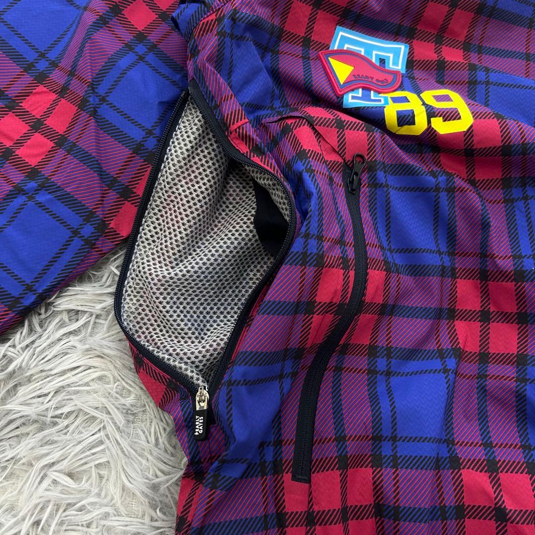 新品　パーリーゲイツ　ジャケット　スニード　ニコちゃん　チェック柄　サイズ0