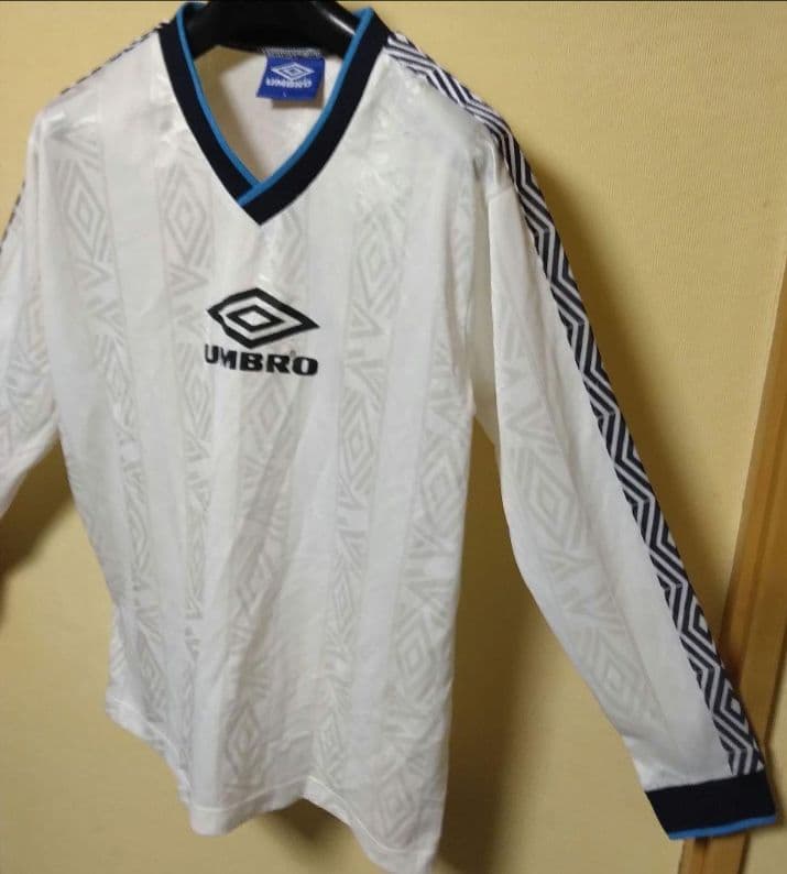 90s ビンテージ アンブロ 長袖 Tシャツ ゲームシャツ ロンT