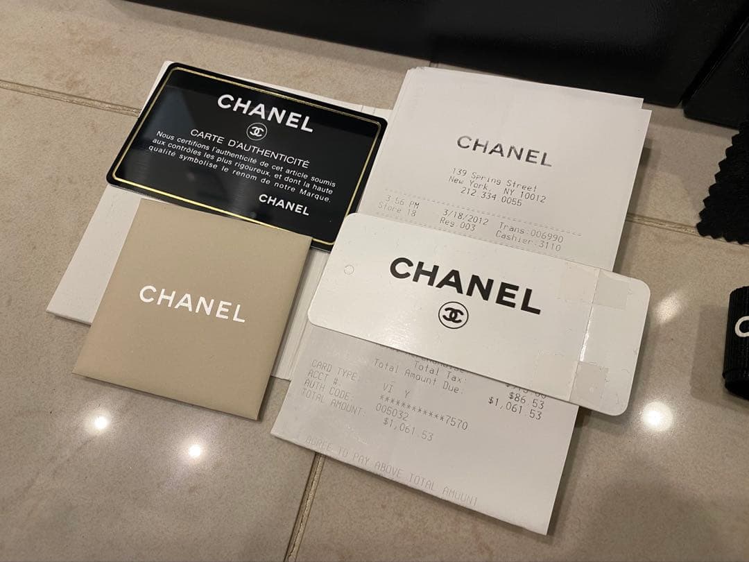 シャネル CHANEL ラウンドファスナー 長財布 カメリア レザー ブルー