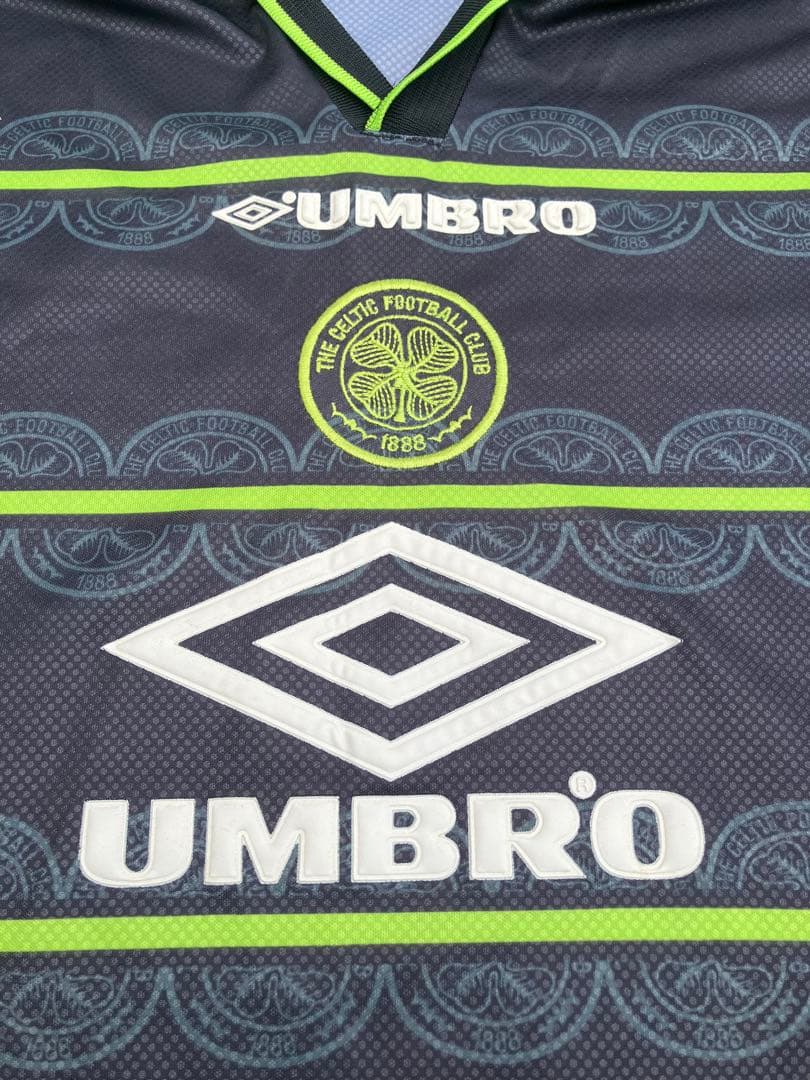 【極上！！】セルティックxアンブロ/umbro/アウェイユニフォーム/XL長袖
