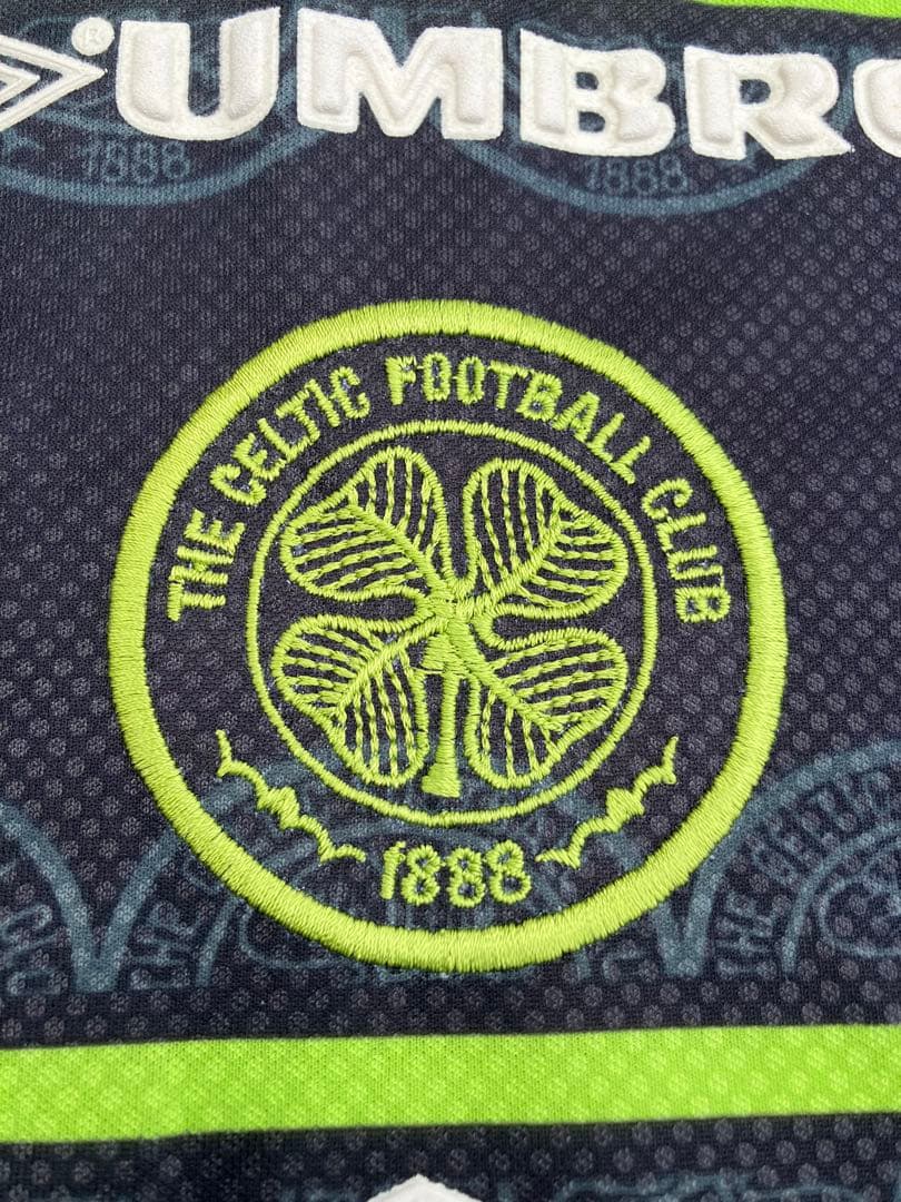 【極上！！】セルティックxアンブロ/umbro/アウェイユニフォーム/XL長袖