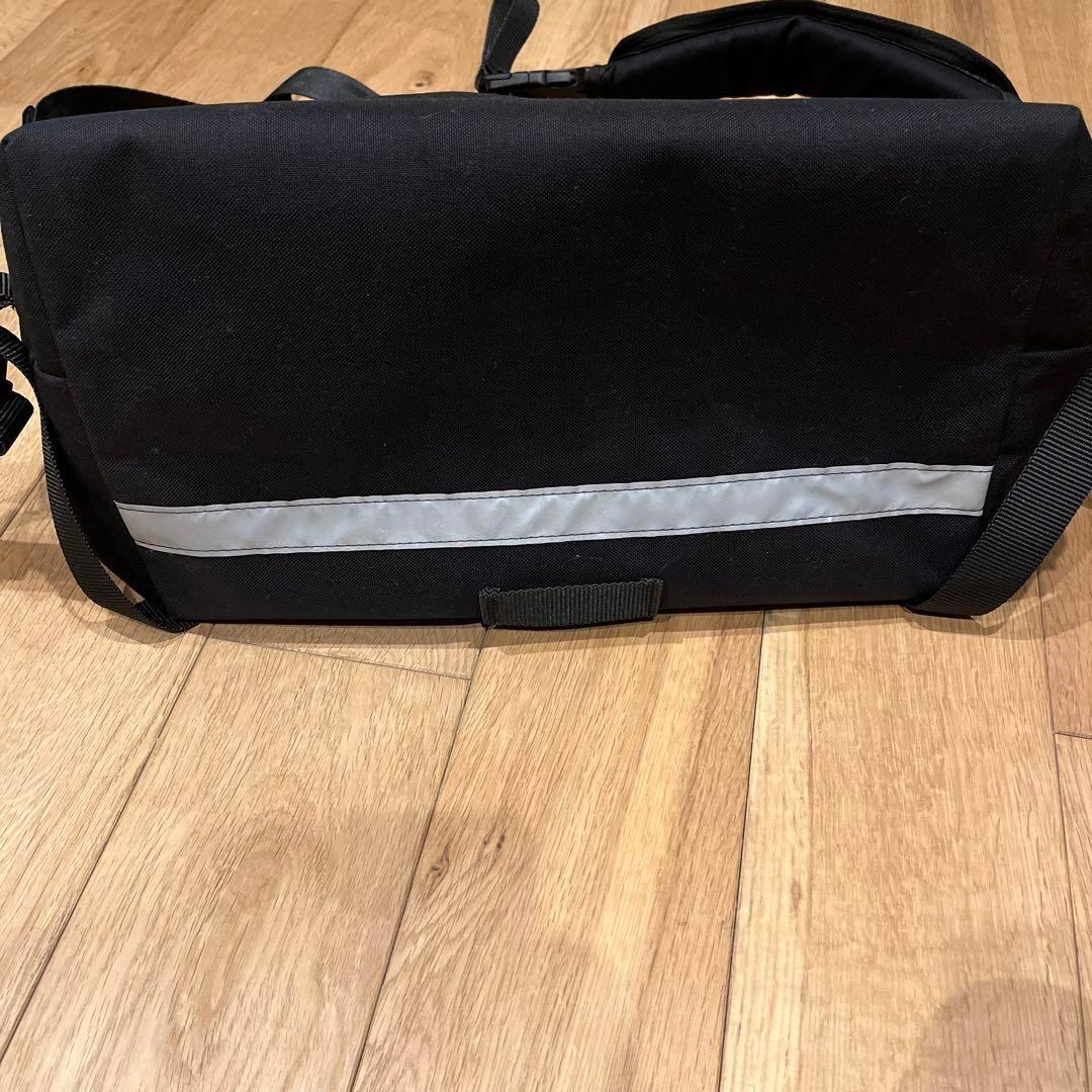 bagaboo ブラック メッセンジャーバッグ　Ｌ