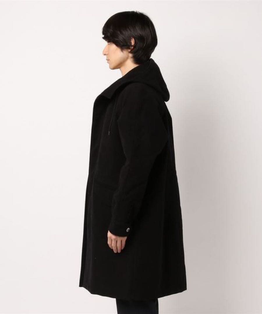 美品A.P.C. モールスキン　モッズコート　ブラック　パーカー　ブルゾン