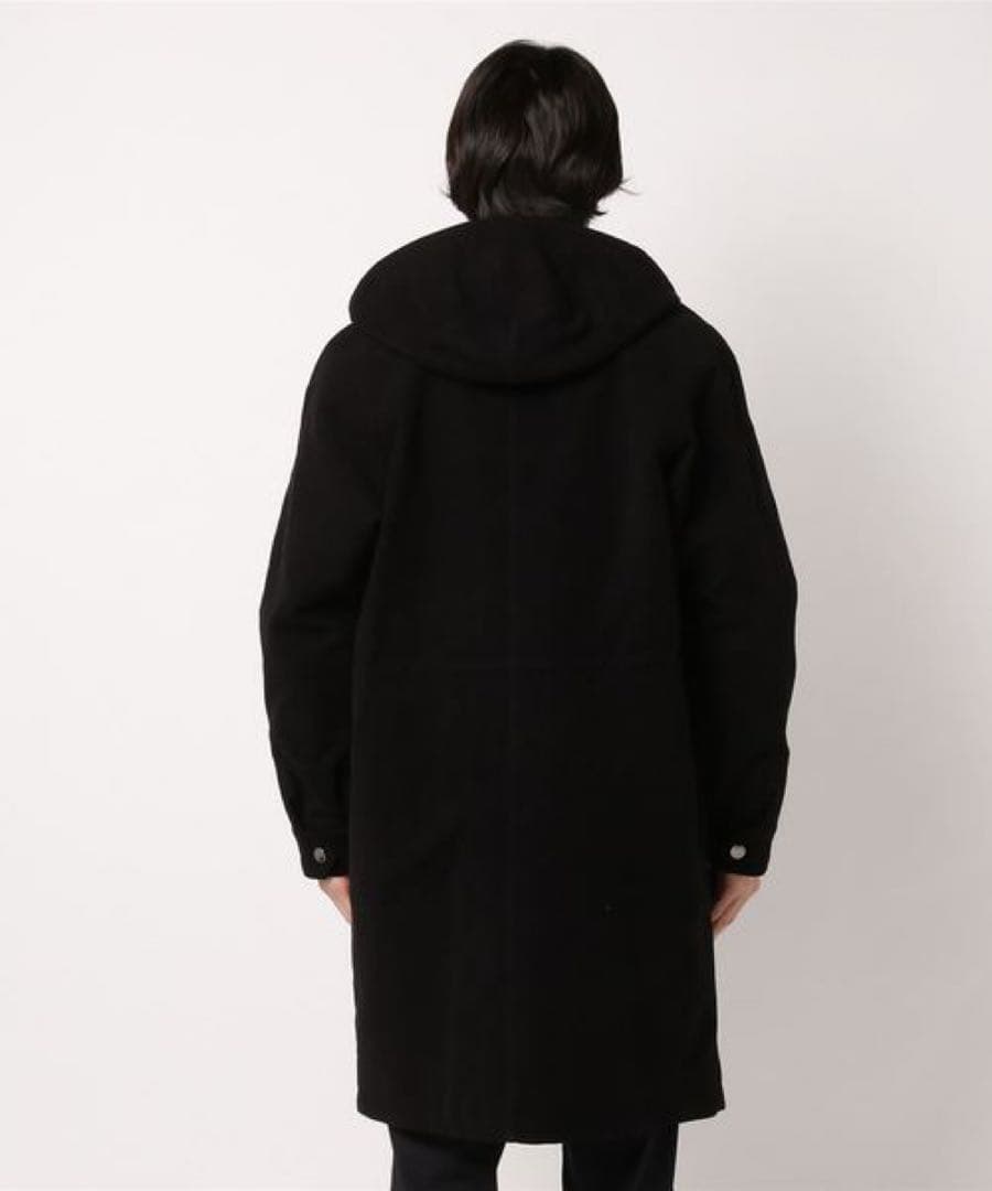 美品A.P.C. モールスキン　モッズコート　ブラック　パーカー　ブルゾン