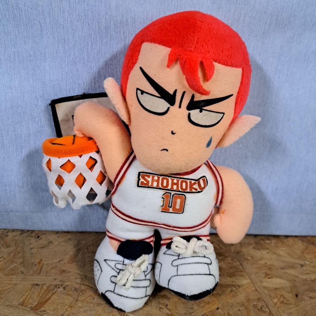スラムダンク ぬいぐるみ まとめ売り 桜木花道 赤木剛憲 安西先生 当時物 希少