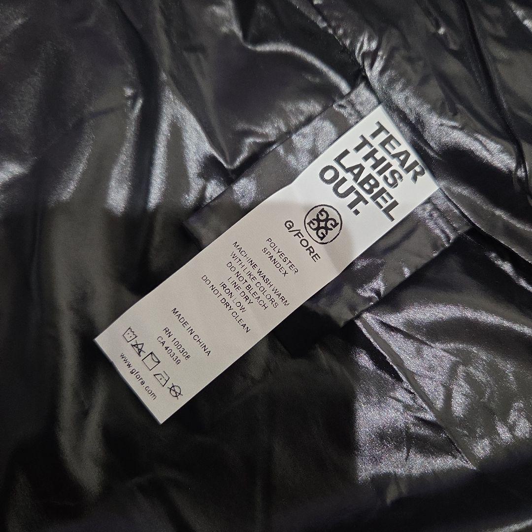 ジーフォア ゴルフ G/FORE Lサイズ メンズ ダウンベスト ブラック