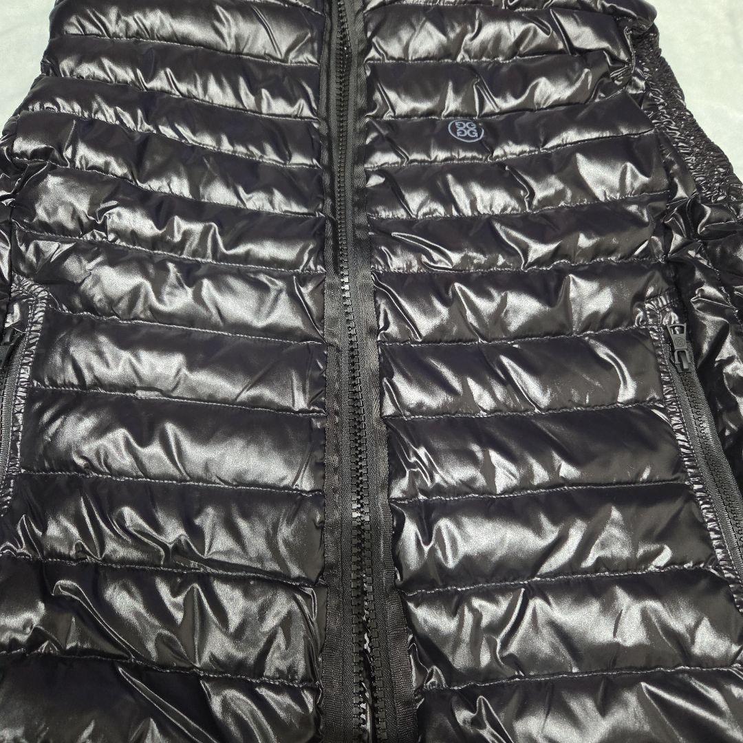 ジーフォア ゴルフ G/FORE Lサイズ メンズ ダウンベスト ブラック