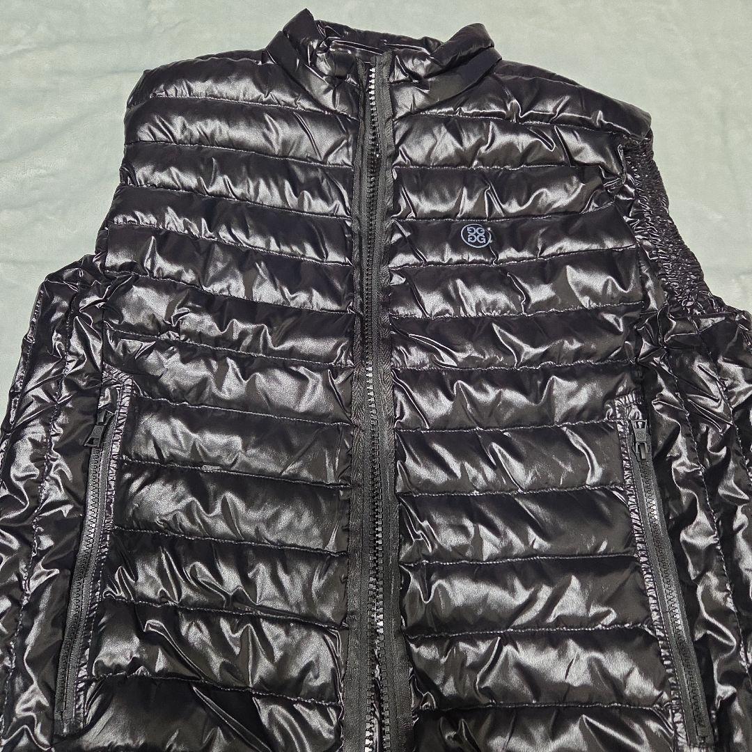 ジーフォア ゴルフ G/FORE Lサイズ メンズ ダウンベスト ブラック