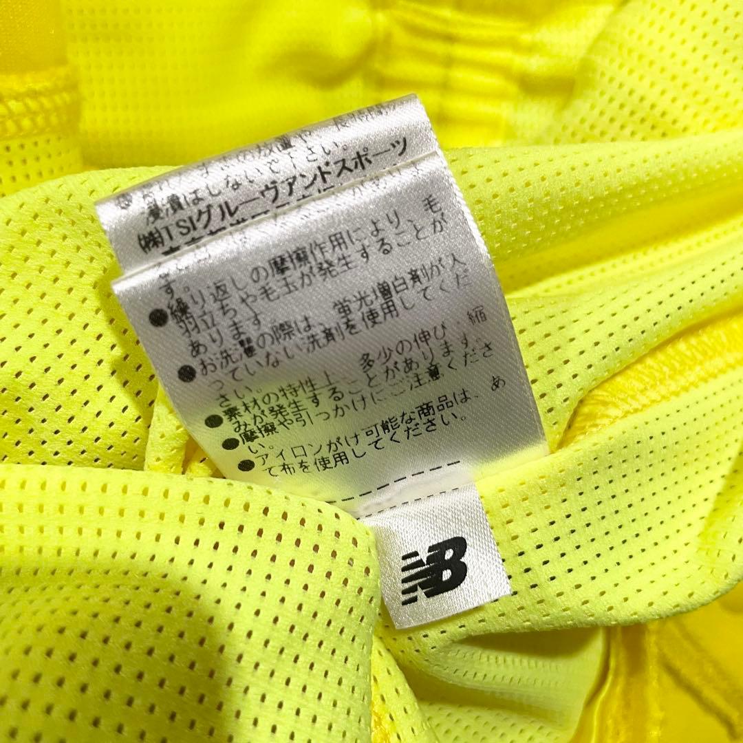 NEW BALANCE ニューバランス ジップ パーカー イエロー サイズ2