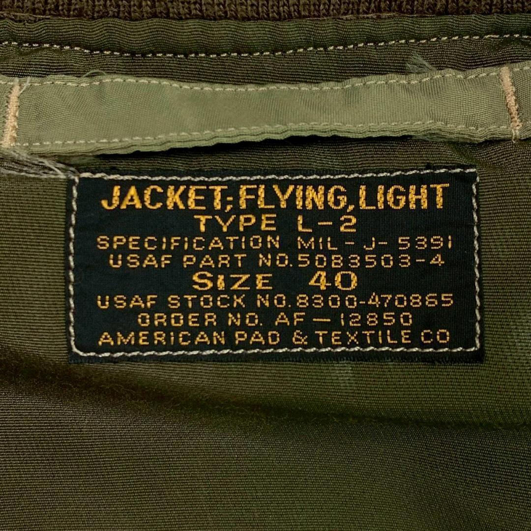 実名復刻★バズリクソンズ L-2 AMERICAN PAD社 40　D783