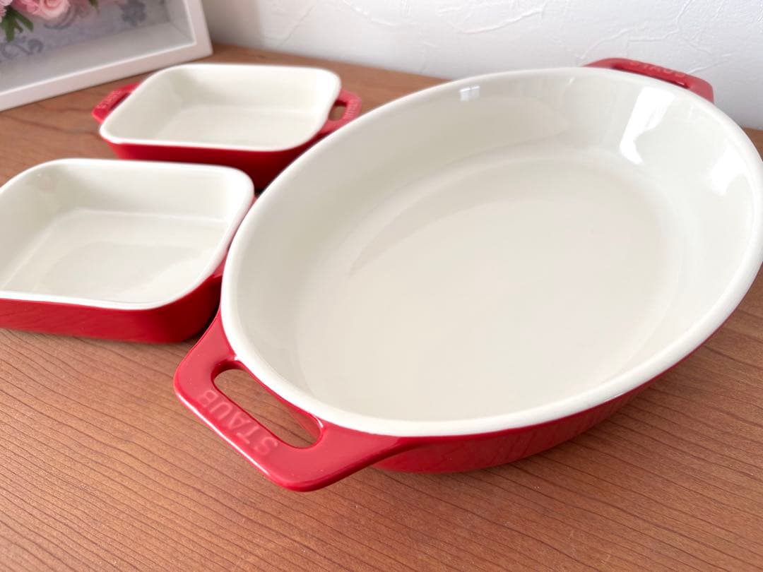 オーバルディッシュ　レクタンギュラーディッシュ　セット
