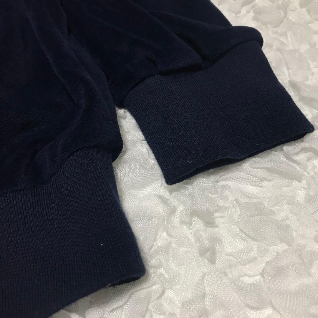 dawn of proof ロサンゼルス ベロア セットアップ　紺 XL