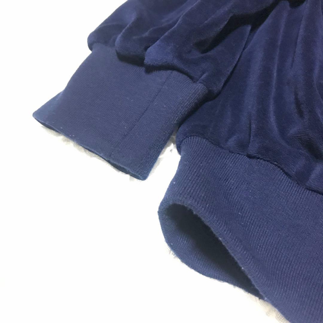 dawn of proof ロサンゼルス ベロア セットアップ　紺 XL