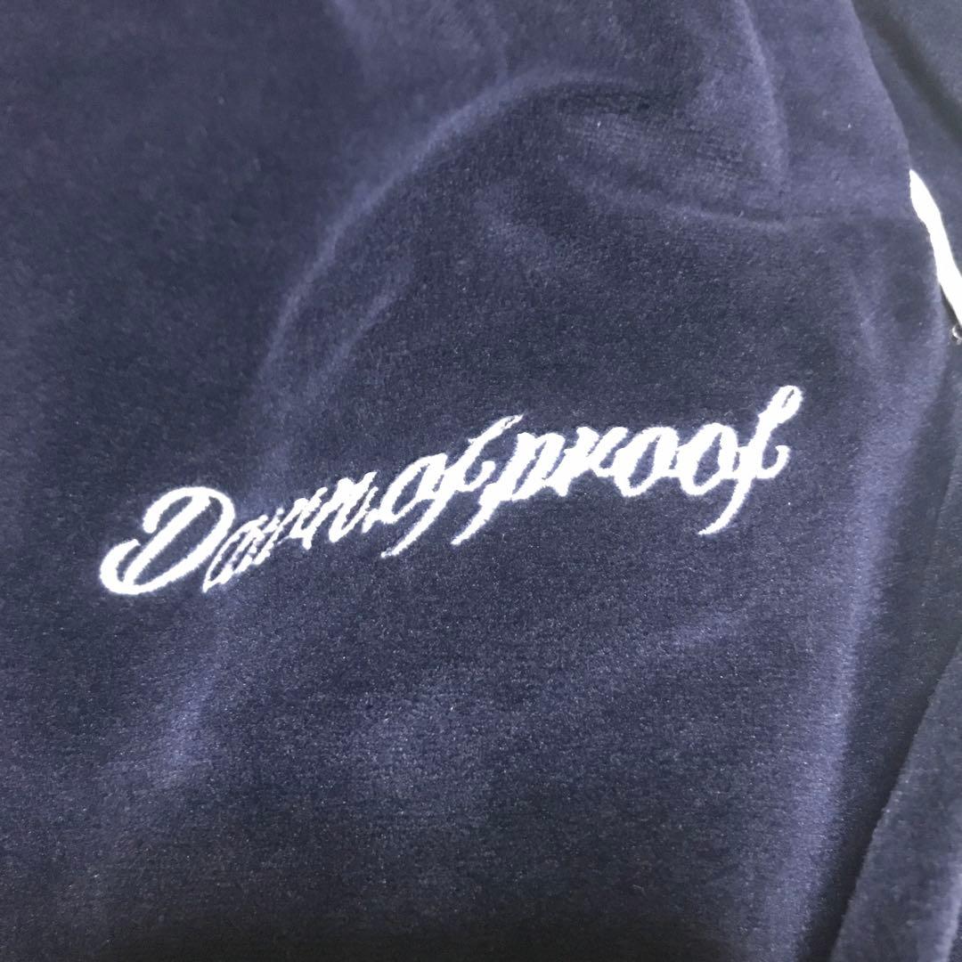 dawn of proof ロサンゼルス ベロア セットアップ　紺 XL