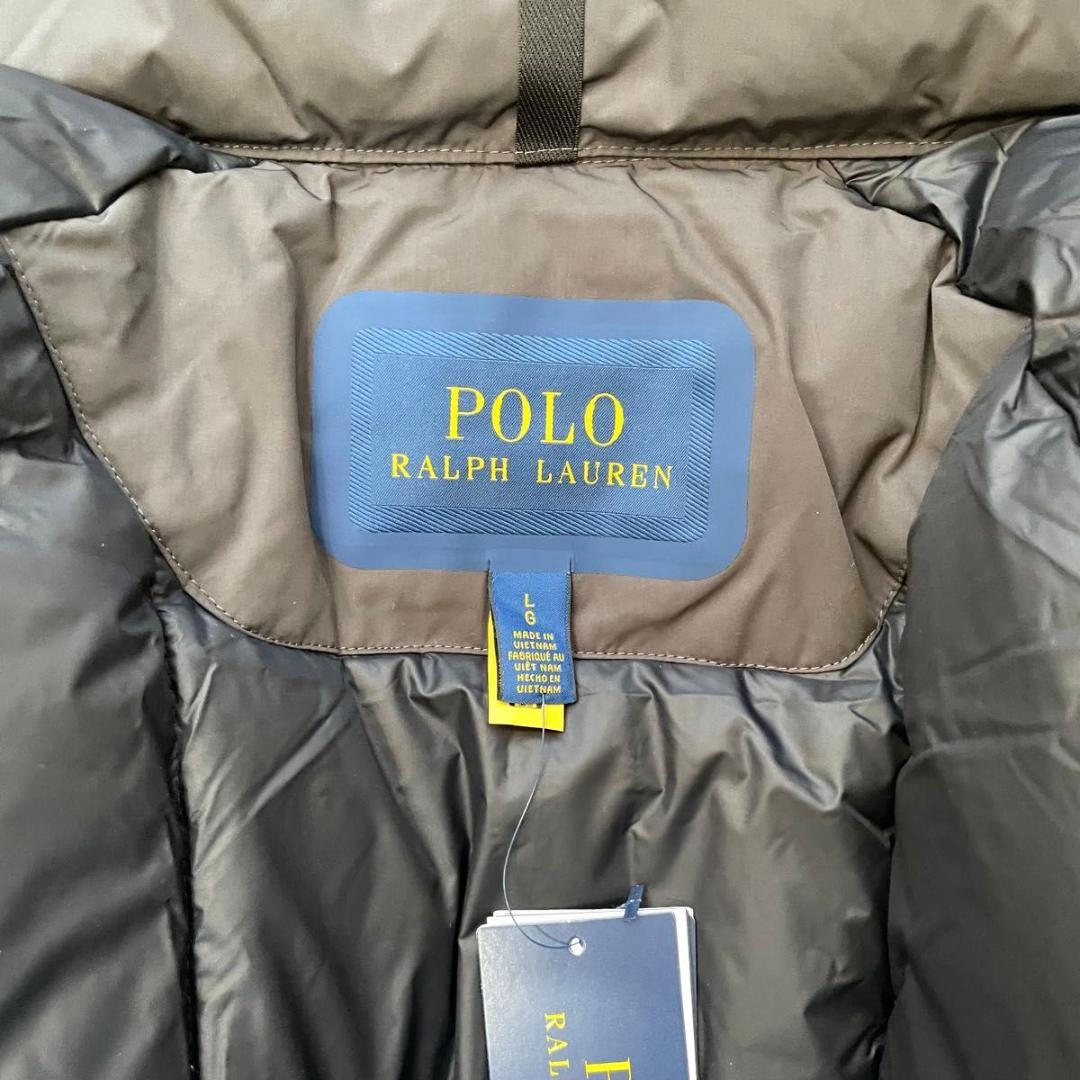 新品】ポロラルフローレン 2025AW モックネックダウンジャケット XL