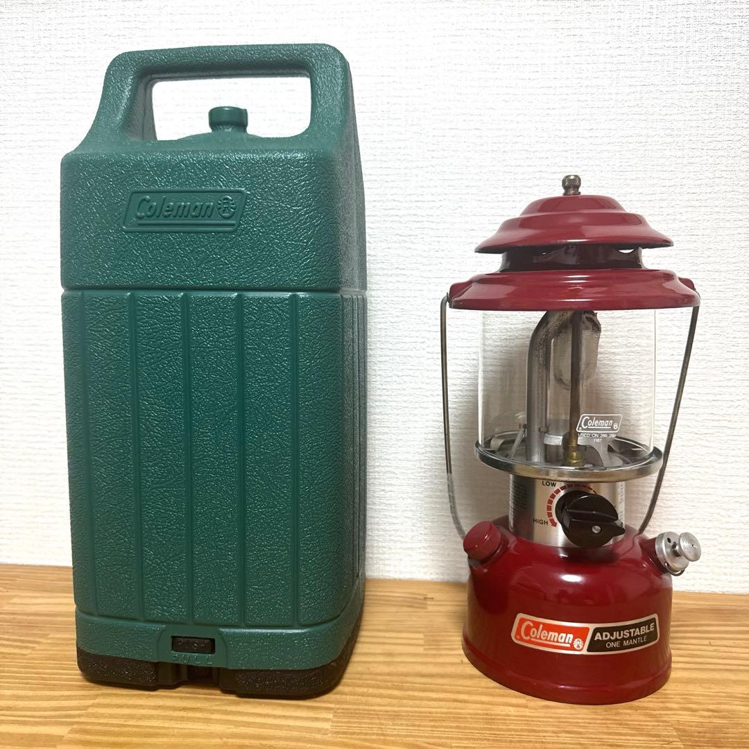 コールマン ガソリンランタン 286A703 赤 1989年3月製 - www.boober.in