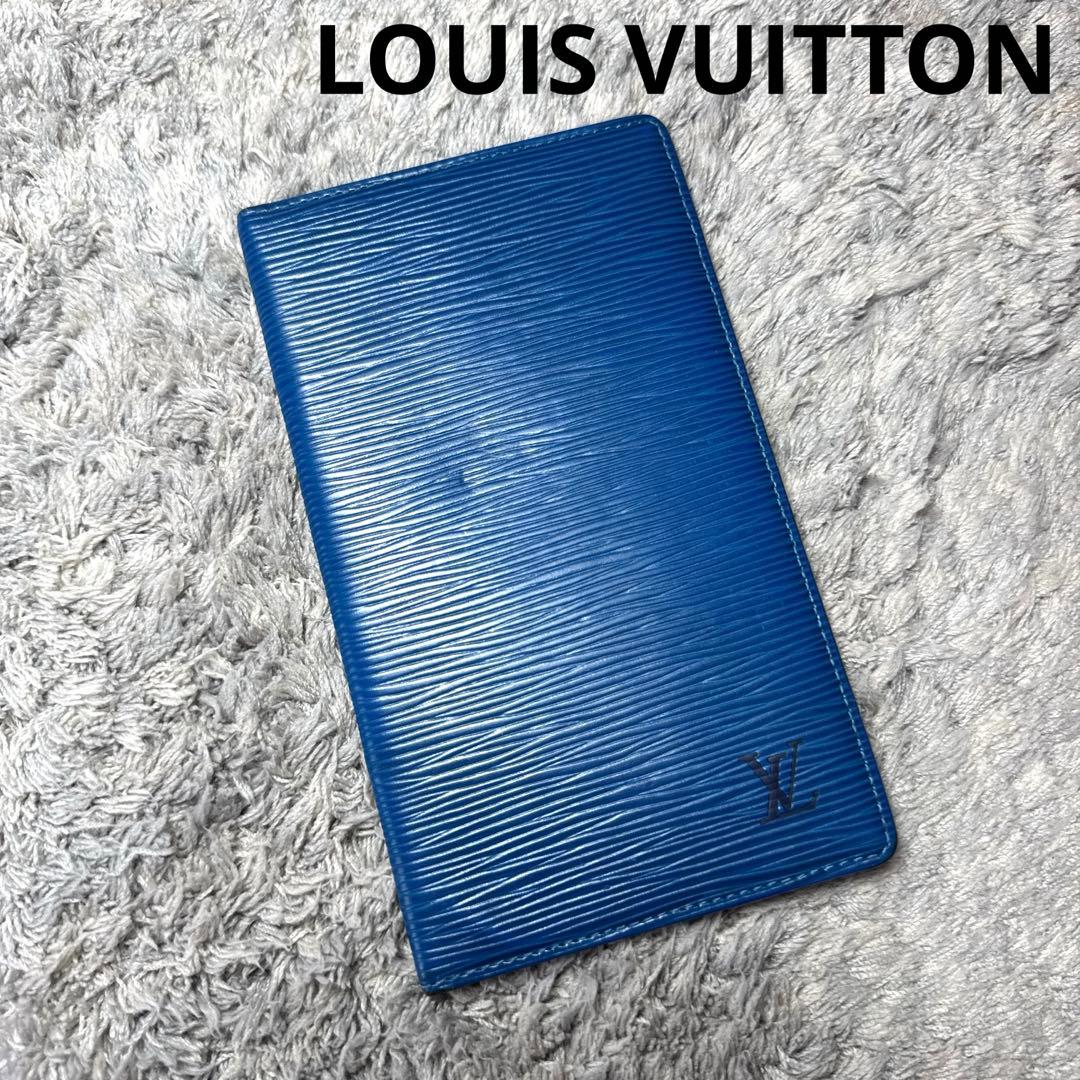 LOUIS VUITTON ルイヴィトン 長財布 エピ ブルー - メルカリ