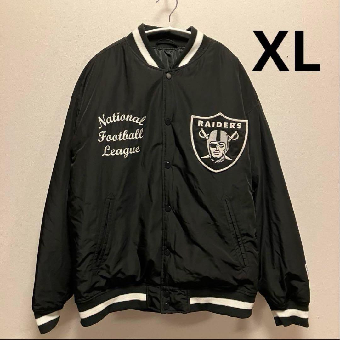 GU✖️RAIDERS スタジャン ブラック XL完売品 - メルカリ