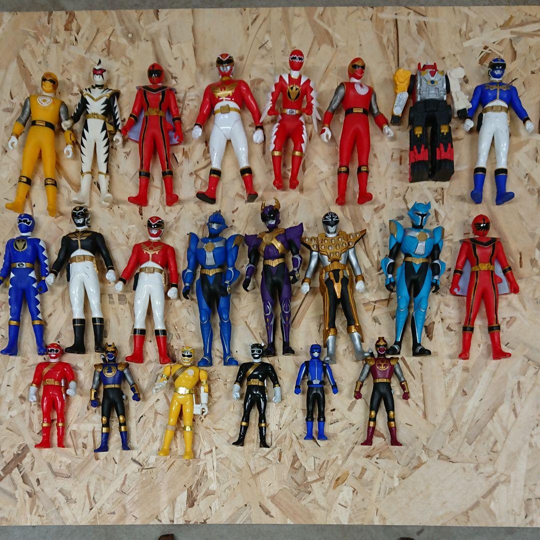 戦隊物 ソフビ 大16体 中6体 全22体 - メルカリ