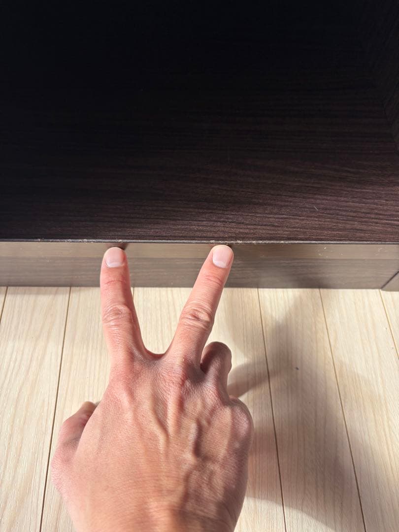 【引取or直配送】美品　キッチンボード (アルミナ2 100KB DBR)