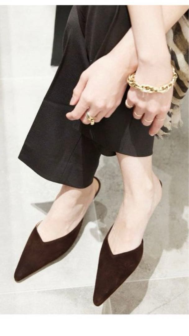 ER様　BRENTELLAブレンテッラミュール　ブラウン36.5