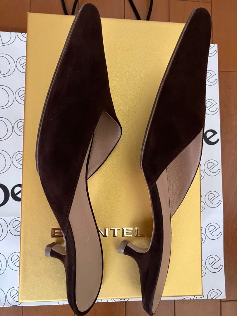 ER様　BRENTELLAブレンテッラミュール　ブラウン36.5