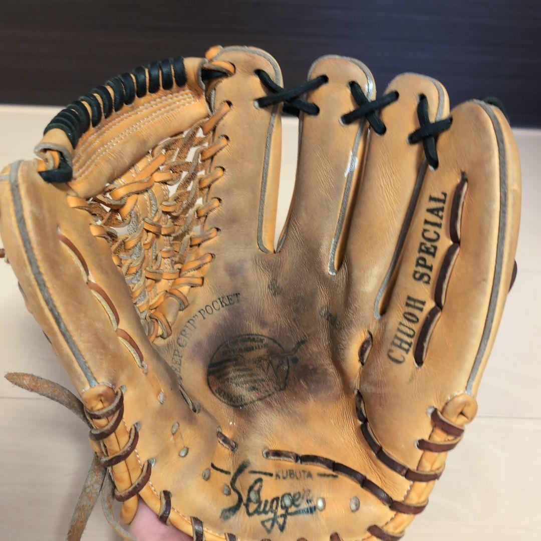 ち*き様 スラッガー　軟式　グローブ　内野手用　Slugger オーダー　旧ラベ