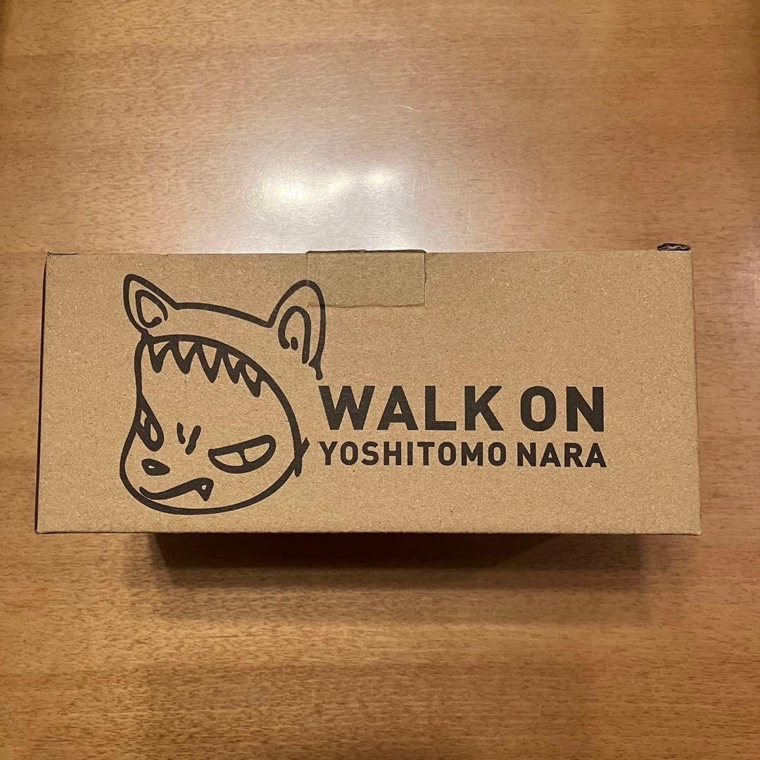 奈良美智 パタパタクロック フリップクロック WALK ON ブルー