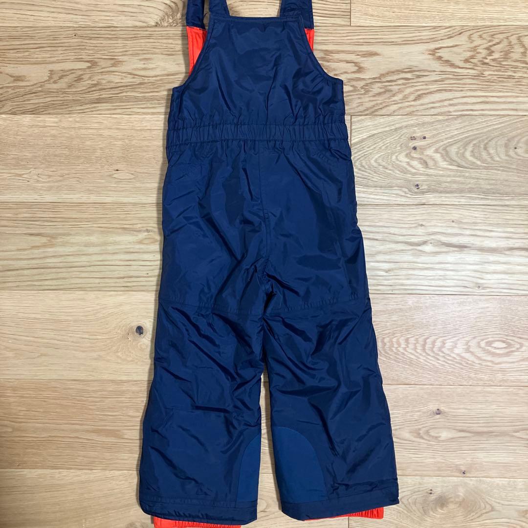 patagonia 子ども用スキーオーバーオール ネイビースノーパイルビブ