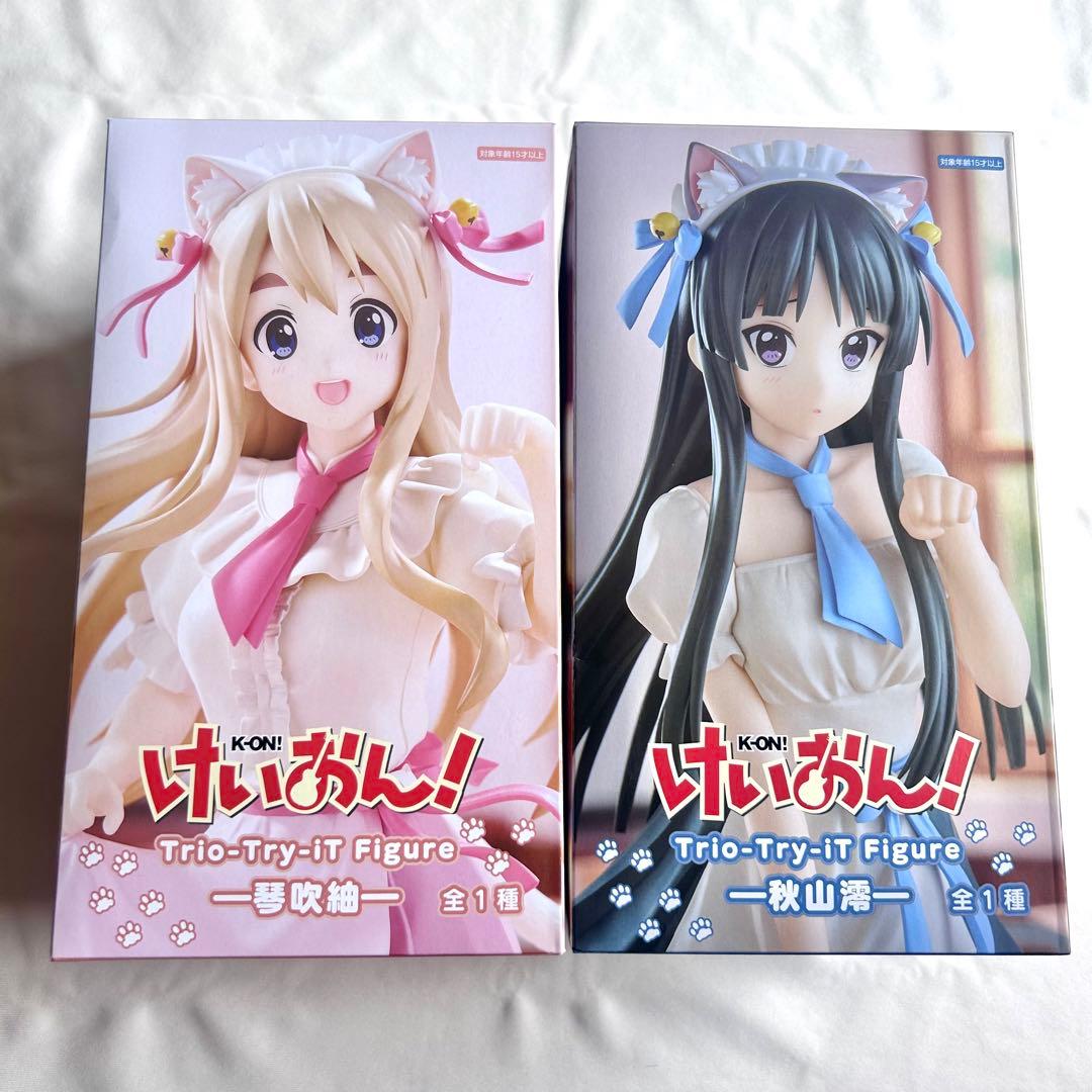 けいおん！ Trio-Try-iT Figure 秋山澪 琴吹紬 フィギュア - メルカリ