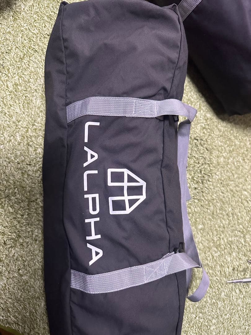 LALPHAテント、タープ、ムラコポールセット