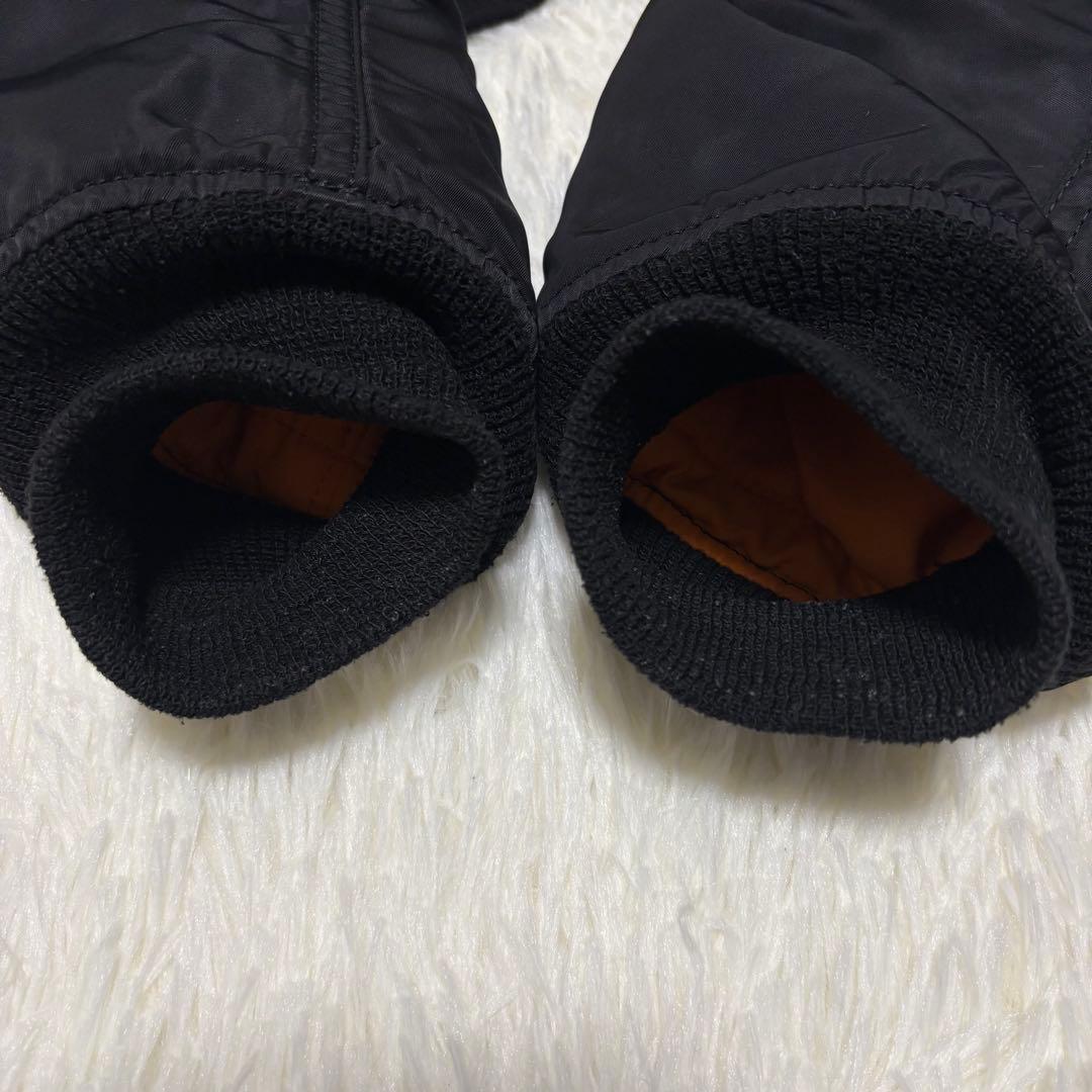 愛 奏 　　　　　　　　　　　　MA-1 フライトジャケット ブラック　M