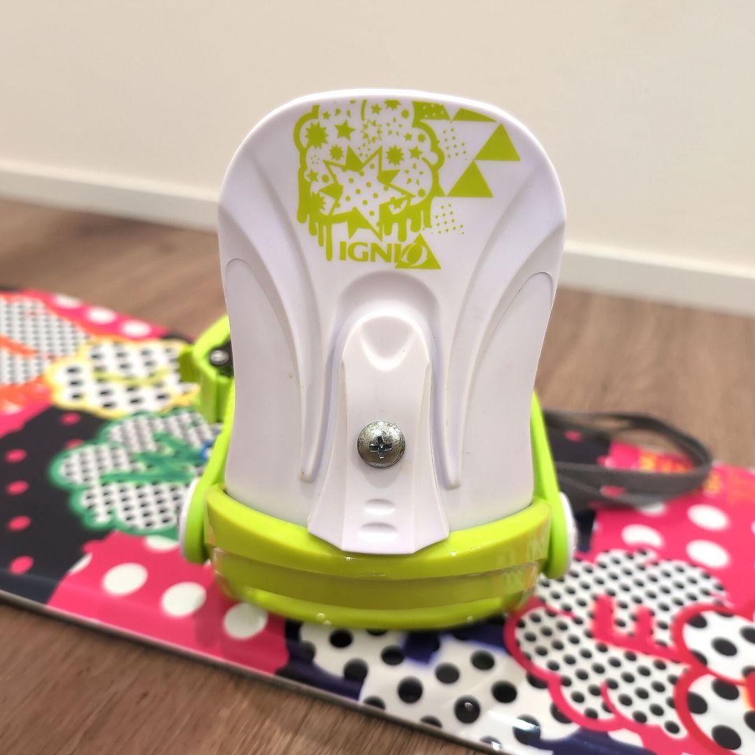 キッズ用 スノーボードセット / ボード：90ｃｍ / ブーツ：18ｃｍ