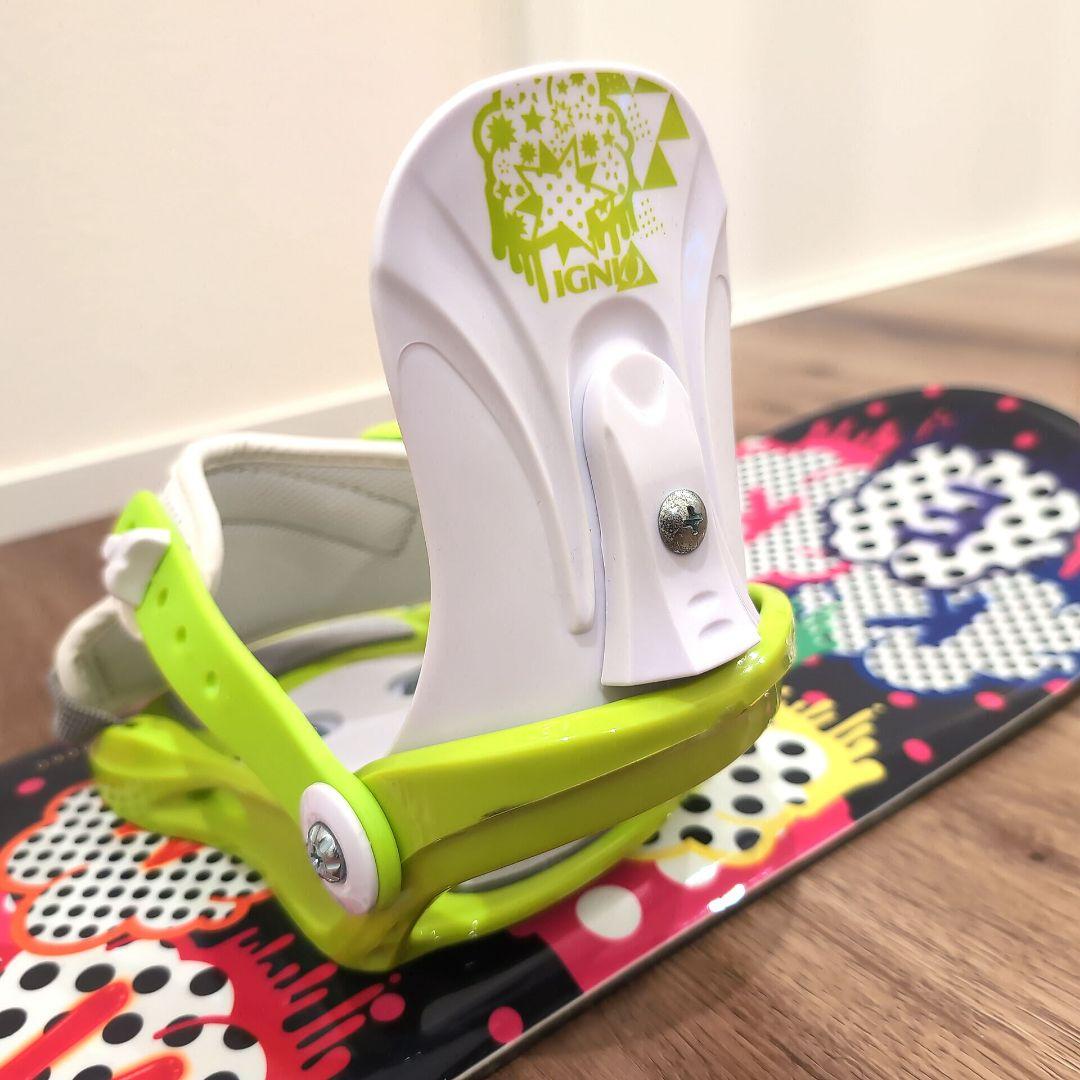 キッズ用 スノーボードセット / ボード：90ｃｍ / ブーツ：18ｃｍ