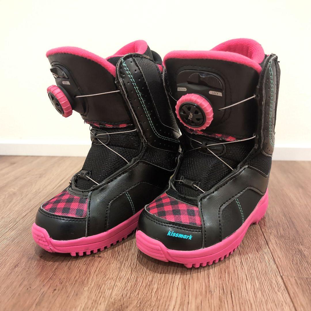 キッズ用 スノーボードセット / ボード：90ｃｍ / ブーツ：18ｃｍ