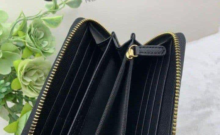 新品未使用コーチ長財布ブラックシグネチャーメンズレディース送料無料即日発送