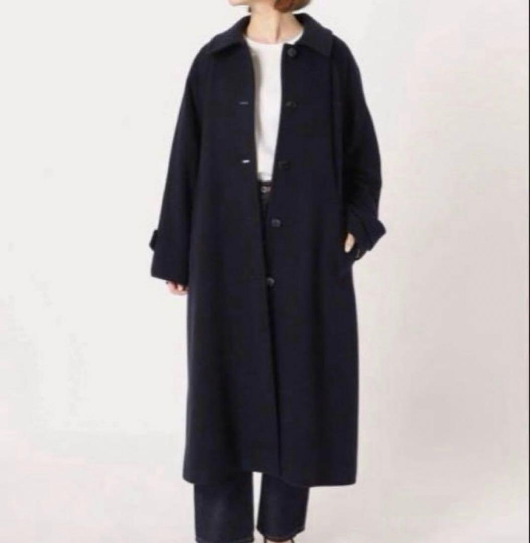 スローブイエナ ウールモッサステンカラーコート - メルカリ