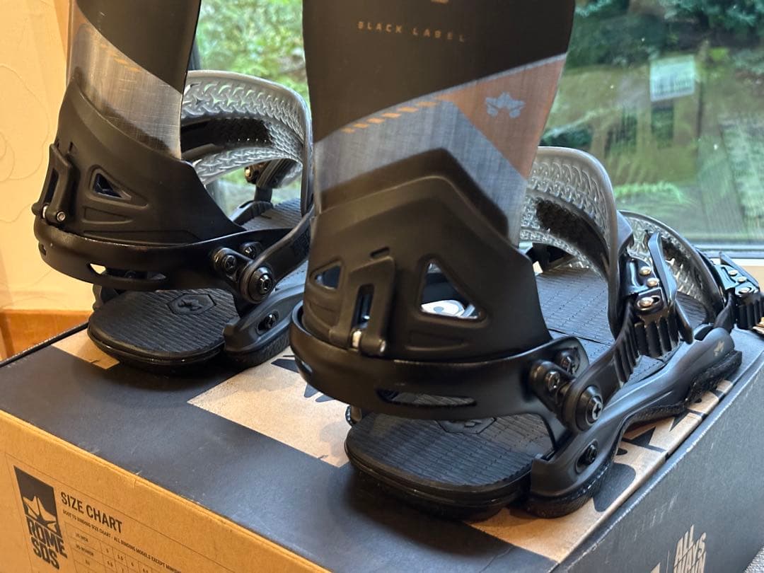 ROME SDS BLACK LABEL スノーボード ビンディング フルセット